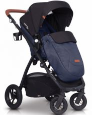 Дитяча прогулянкова коляска EasyGo Optimo Air denim
